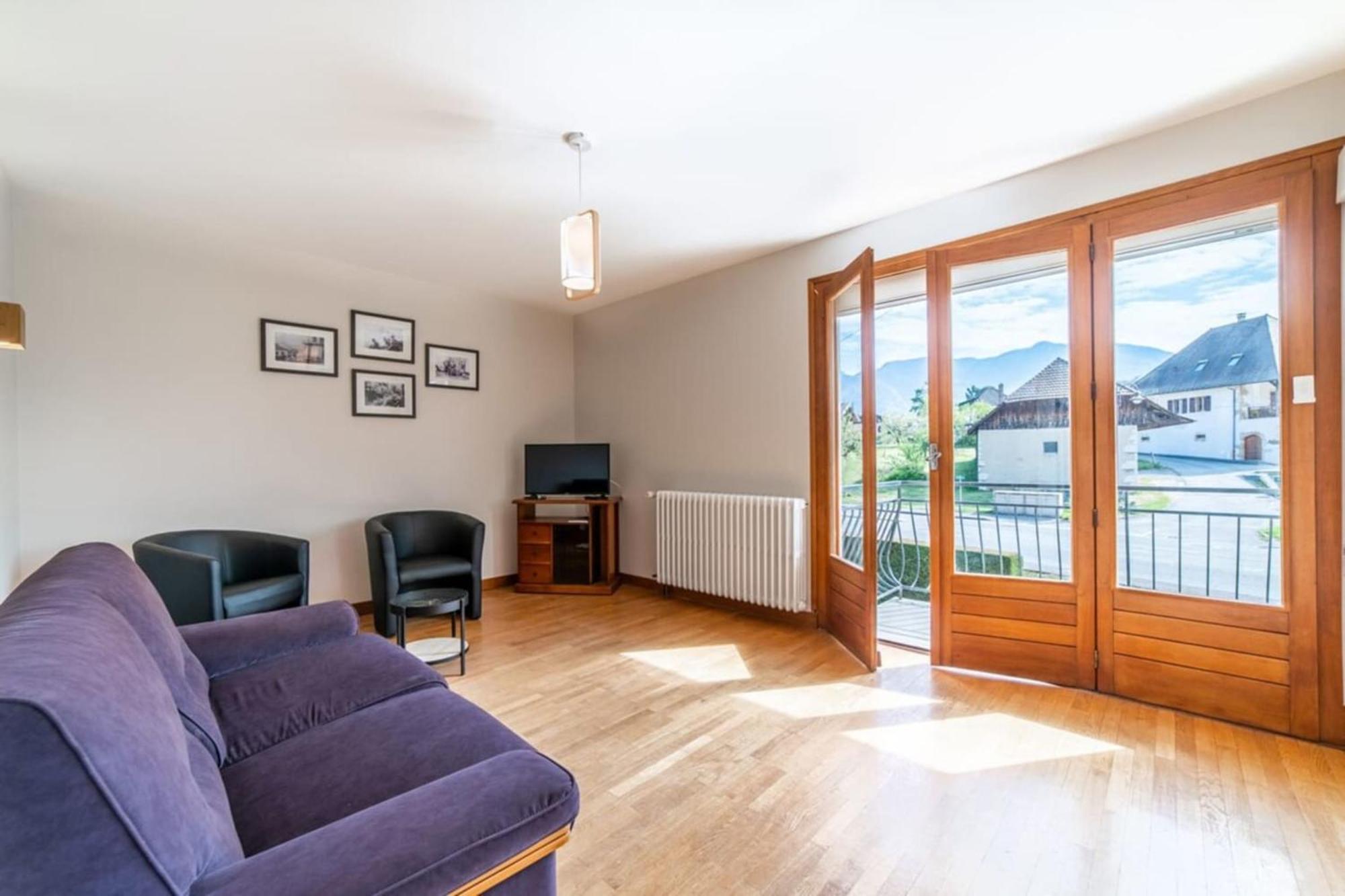 Appartement Pour 4 Personnes Proche Du Lac Sévrier Exterior foto